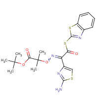 89604-92-2 2-Mercaptobenzothiazolyl-(Z)-(2-aminothiazol-4-yl)-2-(tert-butoxycarbonyl) isopropoxyiminoacetate chemical structure