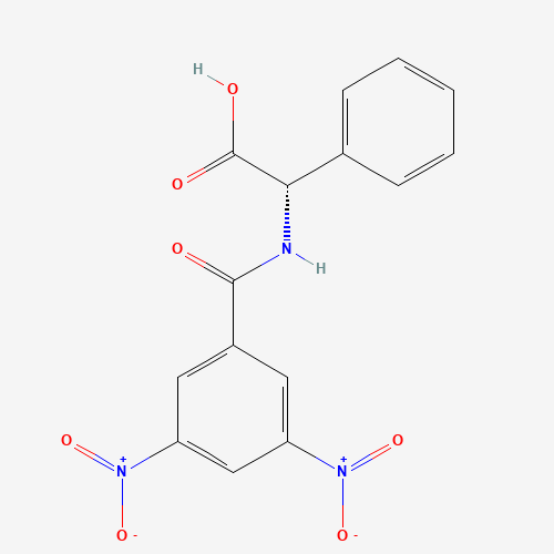 90761-62-9 (S)-(+)-N-(3,5-DINITROBENZOYL)-ALPHA-PHENYLGLYCINE chemical structure