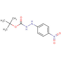 92491-67-3 N'-(4-NITRO-PHENYL)-HYDRAZINECARBOXYLIC ACID TERT-BUTYL ESTER chemical structure