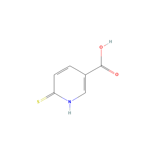 92823-43-3 6-Mercaptonicotinic acid chemical structure