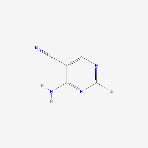 94741-70-5 4-Amino-2-bromopyrimidine-5-carbonitrile chemical structure