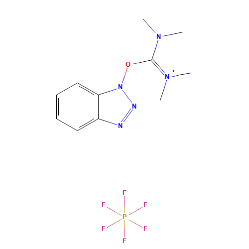 94790-37-1 2-(1H-Benzotriazole-1-yl)-1,1,3,3-tetramethyluronium hexafluorophosphate chemical structure