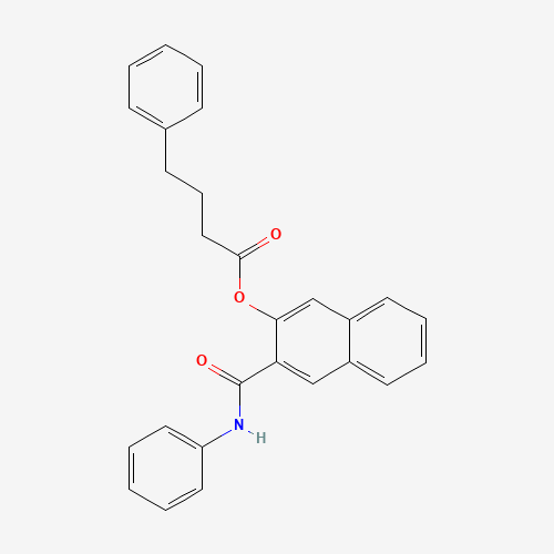 96179-45-2 BENZOSALICYLANILIDE GAMMA-PHENYLBUTYRATE chemical structure
