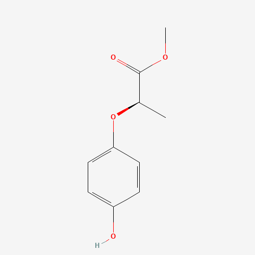 96562-58-2 Methyl (R)-(+)-2-(4-hydroxyphenoxy)propanoate chemical structure