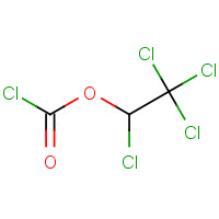 98015-53-3 (+/-)-1,2,2,2-TETRACHLOROETHYL CHLOROFORMATE chemical structure