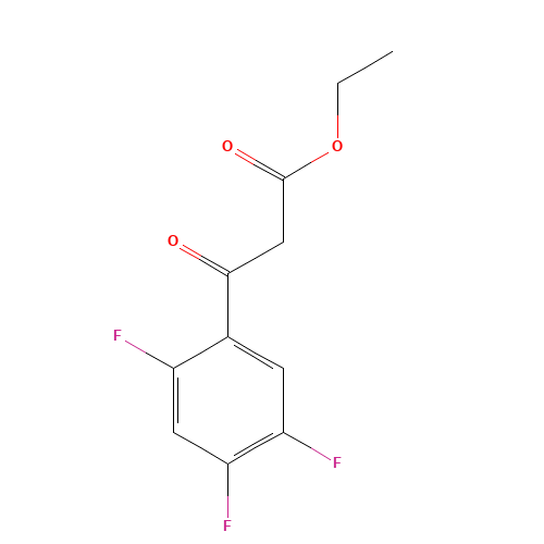 98349-24-7 Ethyl 2,4,5-trifluorobenzoylacetate chemical structure