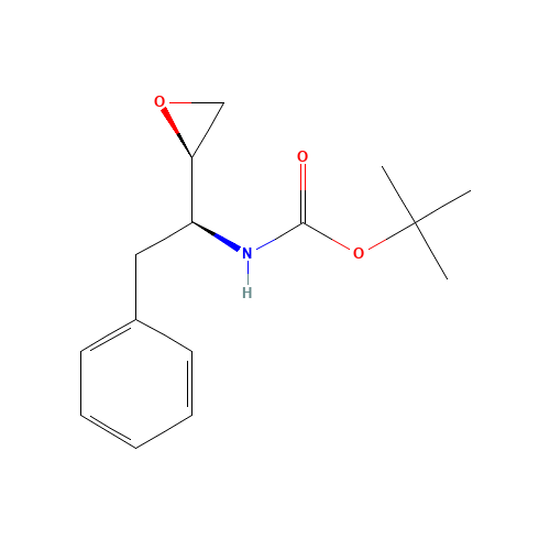 98760-08-8 (2R,3S)-3-(tert-Butoxycarbonyl)amino-1,2-epoxy-4-phenylbutane chemical structure