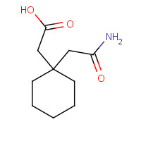 99189-60-3 1,1-Cyclohexanediacetic acid mono amide chemical structure