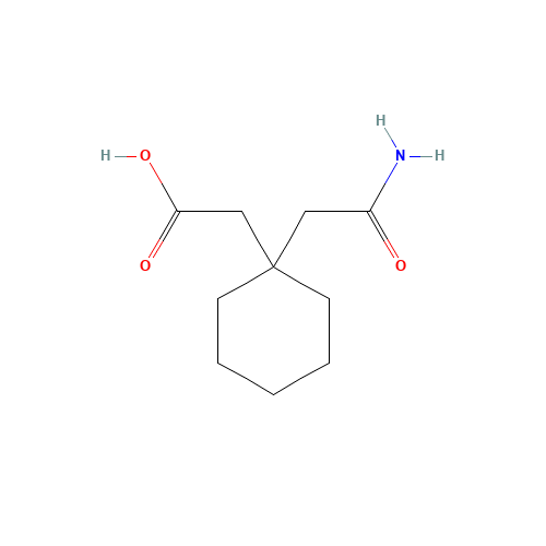 99189-60-3 1,1-Cyclohexanediacetic acid mono amide chemical structure
