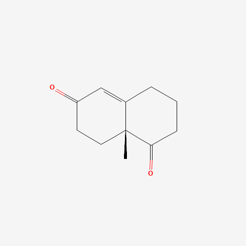 100348-93-4 R(-)-8A-METHYL-3,4,8,8A-TETRAHYDRO-1,6(2H,7H)-NAPHTHALENEDIONE chemical structure