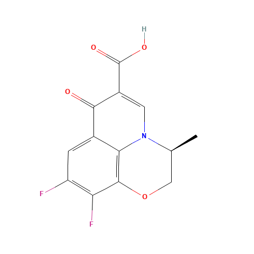 100986-89-8 Levofloxacin carboxylic acid chemical structure