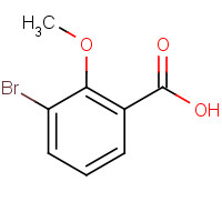 101084-39-3 3-BROMO-2-METHOXYBENZOIC ACID 97 chemical structure
