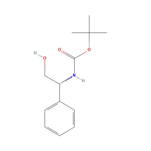 102089-74-7 (R)-N-(tert-Butoxycarbonyl)-2-phenylglycinol chemical structure