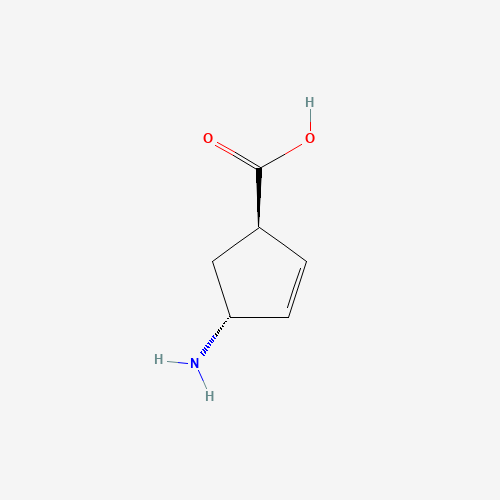 102579-72-6 (-)-(1S,4R)-4-AMINOCYCLOPENT-2-ENECARBOXYLIC ACID chemical structure