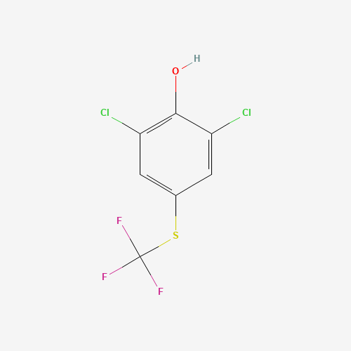 102794-04-7 2,6-DICHLORO-4-(TRIFLUOROMETHYLTHIO)PHENOL chemical structure