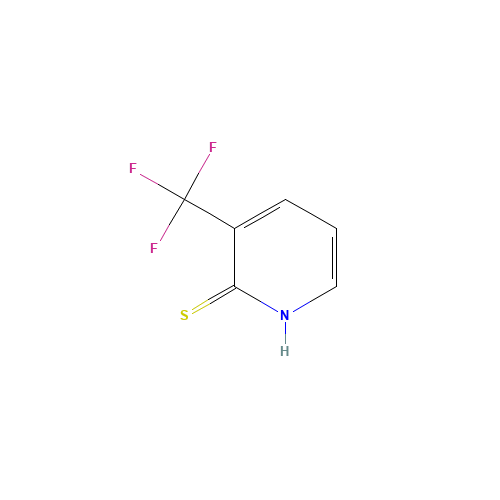 104040-74-6 3-(Trifluoromethyl)pyridine-2-thiol chemical structure