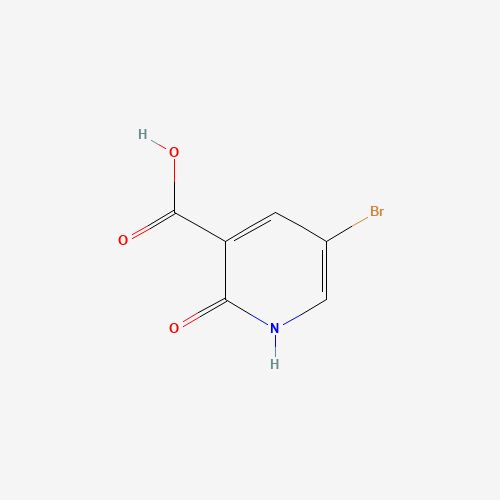 104612-36-4 5-Bromo-2-hydroxynicotinic acid chemical structure