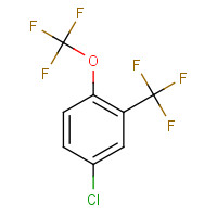 104678-86-6 4-CHLORO-1-TRIFLUOROMETHOXY-2-TRIFLUOROMETHYL-BENZENE chemical structure