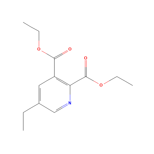 105151-39-1 5-Ethylpyridine-2,3-dicarboxylic acid diethyl ester chemical structure