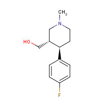 105812-81-5 (3S,4R)-4-(4-Fluorophenyl)-3-hydroxymethyl-1-methylpiperidine chemical structure