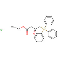 106302-03-8 (3-ETHOXYCARBONYL-2-OXOPROPYL)TRIPHENYLPHOSPHONIUM CHLORIDE chemical structure