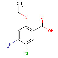108282-38-8 2-Ethoxy-4-amino-5-chlorobenzoic acid chemical structure