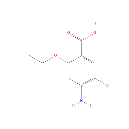 108282-38-8 2-Ethoxy-4-amino-5-chlorobenzoic acid chemical structure