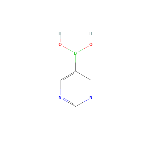 109299-78-7 5-Pyrimidinylboronic acid chemical structure