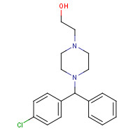 109806-71-5 4-[(4-CHLOROPHENYL)PHENYLMETHYL]-1-PIPERAZINEETHANOL DIHYDROCHLORIDE chemical structure