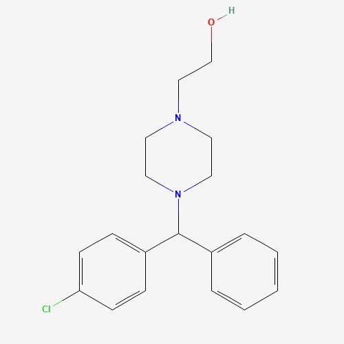 109806-71-5 4-[(4-CHLOROPHENYL)PHENYLMETHYL]-1-PIPERAZINEETHANOL DIHYDROCHLORIDE chemical structure