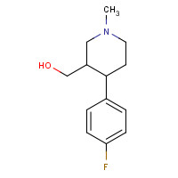 109887-53-8 4-(4-Fluorophenyl)-3-hydroxymethyl-1-methyl-piperidine chemical structure