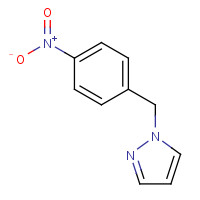 110525-57-0 1-[(4-Nitrophenyl)methyl]pyrazole chemical structure