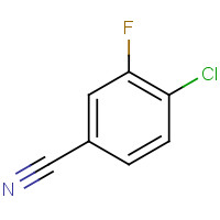 110888-15-8 4-Chloro-3-fluorobenzonitrile chemical structure