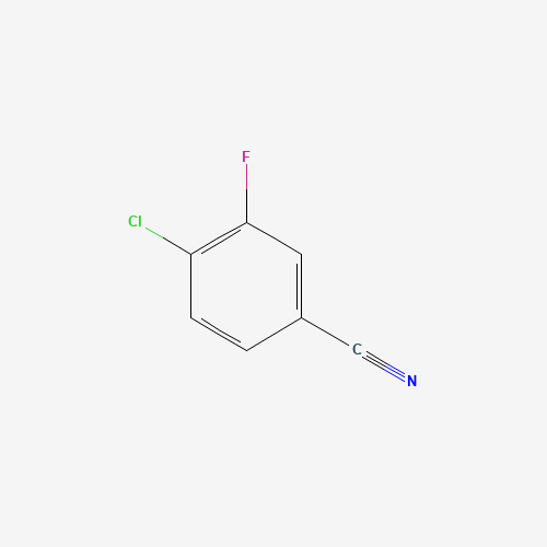 110888-15-8 4-Chloro-3-fluorobenzonitrile chemical structure