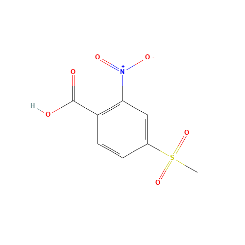 110964-79-9 2-Nitro-4-methylsulfonylbenzoic acid chemical structure