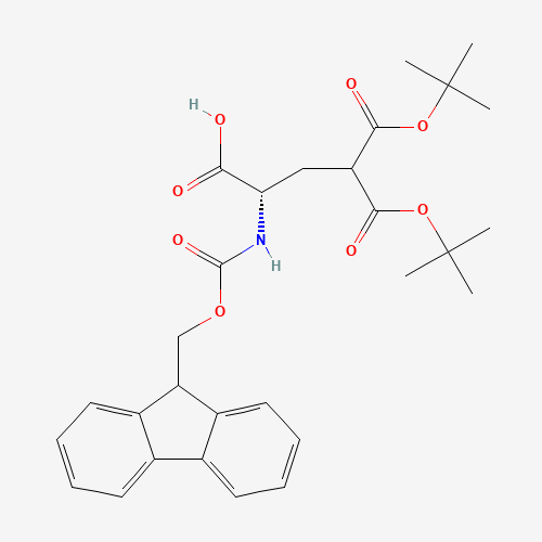 111662-64-7 FMOC-GLA(OTBU)2-OH chemical structure