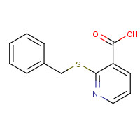 112811-90-2 2-Thiobenzyl nicotinic acid chemical structure