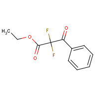 114701-62-1 2,2-DIFLUORO-3-OXO-3-PHENYL-PROPIONIC ACID ETHYL ESTER chemical structure