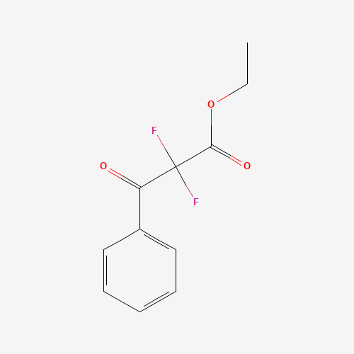 114701-62-1 2,2-DIFLUORO-3-OXO-3-PHENYL-PROPIONIC ACID ETHYL ESTER chemical structure