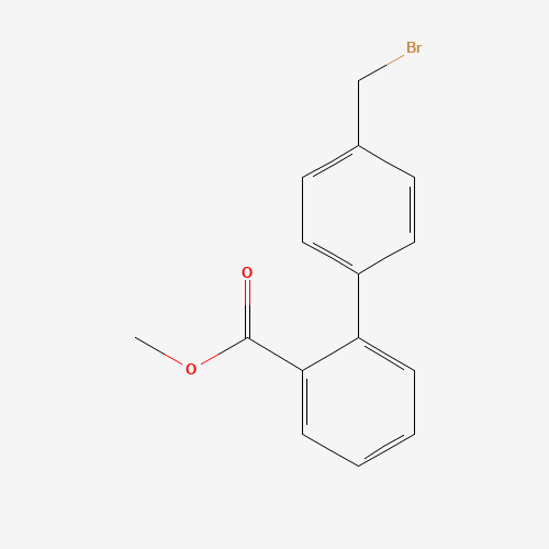 114772-38-2 Methyl 4'-bromomethyl biphenyl-2-carboxylate chemical structure