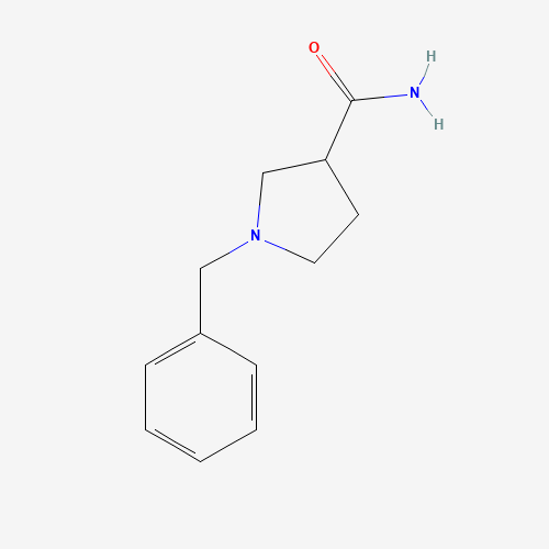 115687-29-1 1-BENZYL-PYRROLIDINE-3-CARBOXYLIC ACID AMIDE chemical structure