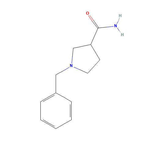 115687-29-1 1-BENZYL-PYRROLIDINE-3-CARBOXYLIC ACID AMIDE chemical structure
