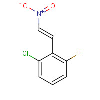 116272-78-7 2-CHLORO-6-FLUORO-OMEGA-NITROSTYRENE chemical structure