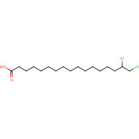 116409-75-7 16,17-DICHLOROHEPTADECANOIC ACID chemical structure