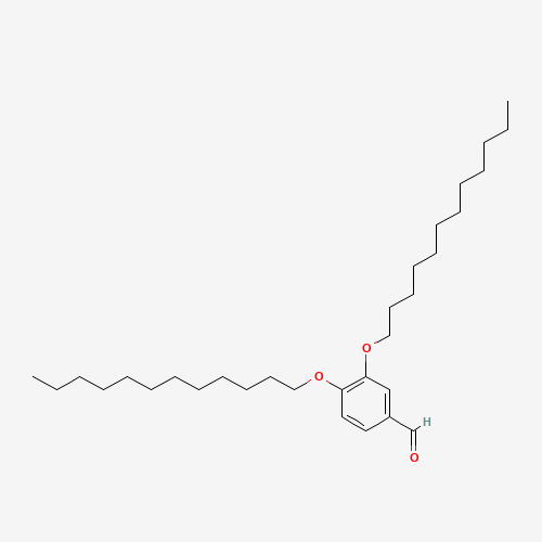 117241-25-5 3',4'-(DIDODECYLOXY)BENZALDEHYDE chemical structure