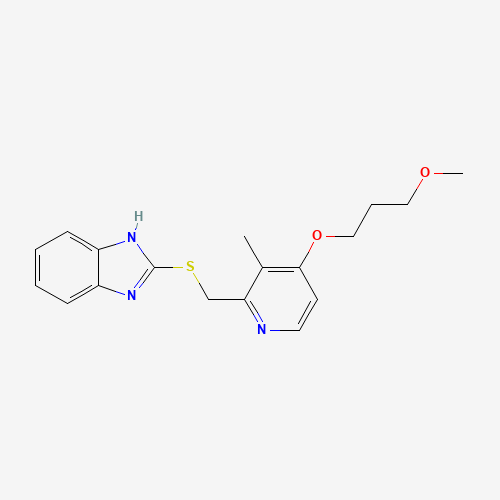 117977-21-6 2-{[4-(3-Methoxypropoxy)-3-methylpyridine-2-yl]methylthio}-1H-benzimidazole chemical structure