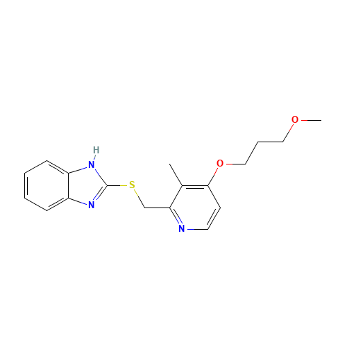 117977-21-6 2-{[4-(3-Methoxypropoxy)-3-methylpyridine-2-yl]methylthio}-1H-benzimidazole chemical structure