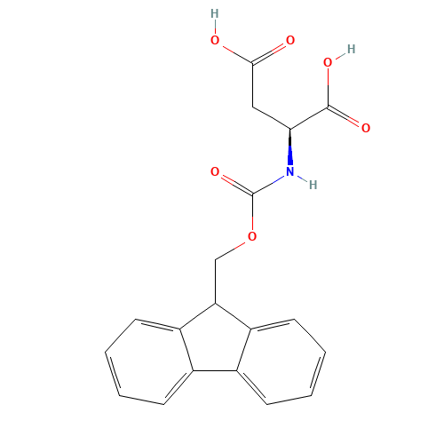 119062-05-4 Fmoc-L-aspartic acid chemical structure