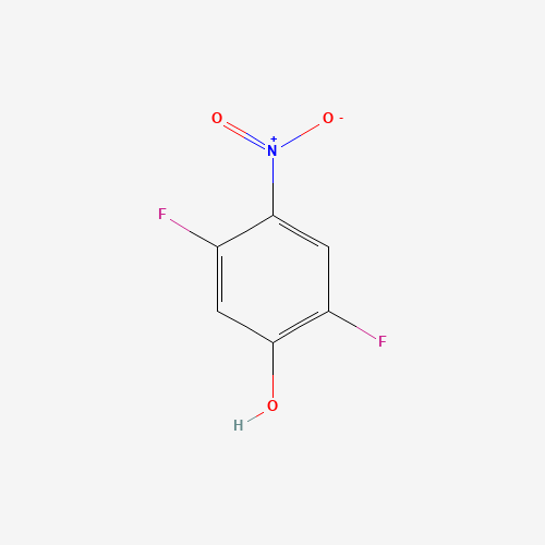 120103-18-6 2,5-DIFLUORO-4-NITROPHENOL chemical structure