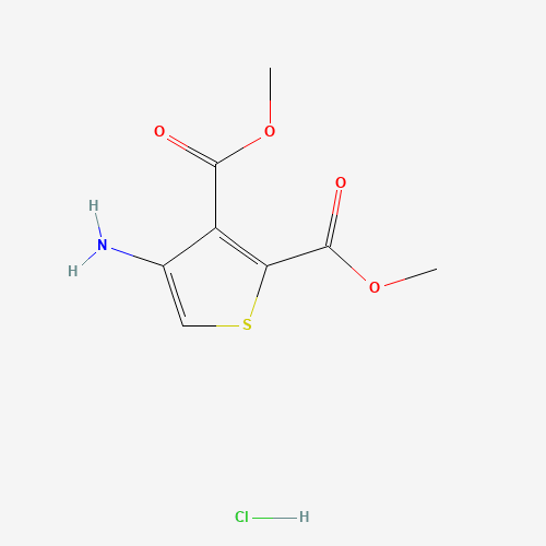 121071-71-4 Dimethyl 4-aminothiophene-2,3-dicarboxylate hydrochloride chemical structure